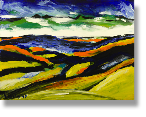 "Noorwegen Hardangervidda 4"
Oil on canvas
60 x 45 cm "Noorwegen Hardangervidda 4"
Oil on canvas
60 x 45 cm